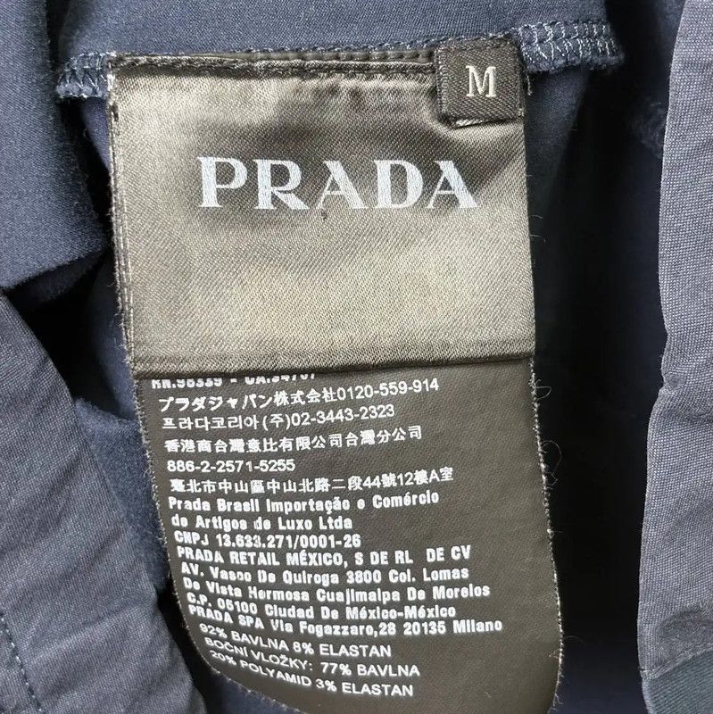Prada Prada Men's Navy T-Shirt in Size M Size US M / EU 48-50 / 2 - 4 Thumbnail