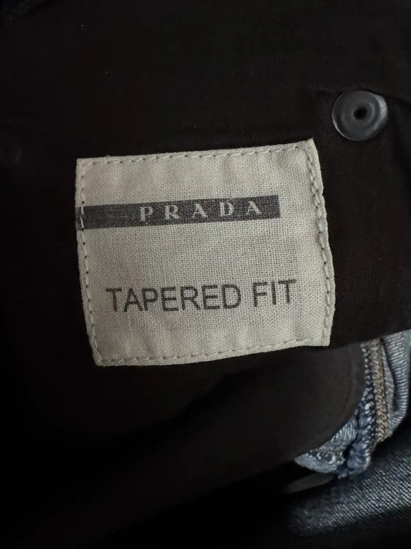 Prada Prada Men's Navy Cotton Casual Pants Size US 34 / EU 50 - 5 Thumbnail