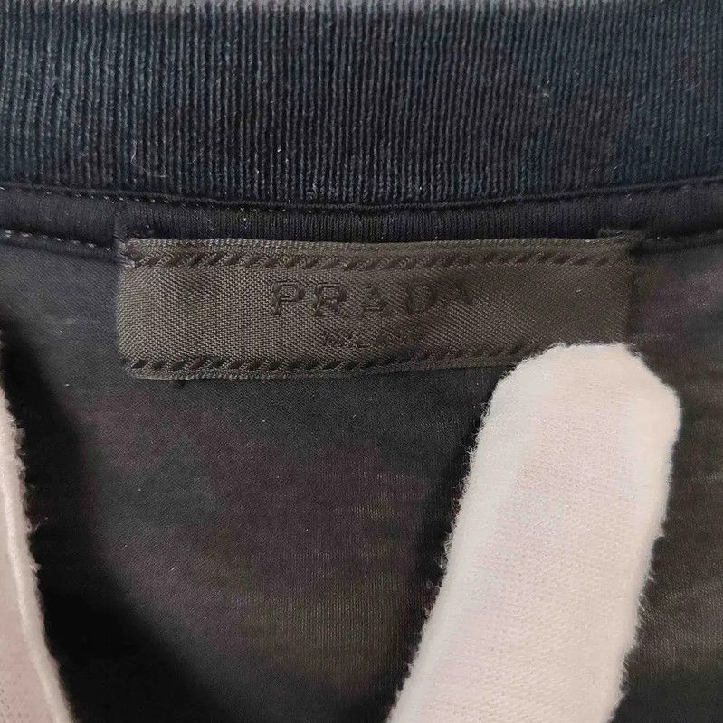 Prada Prada Black Cotton Men's T-shirt Size US S / EU 44-46 / 1 - 3 Thumbnail