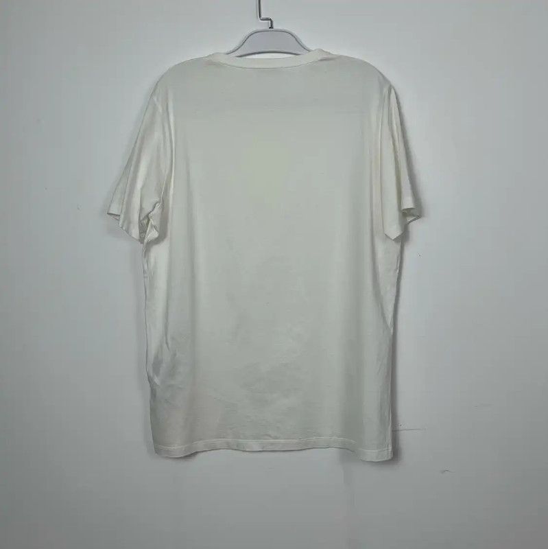 Prada Prada White Cotton Men's T-Shirt Size US XL / EU 56 / 4 - 2 Thumbnail