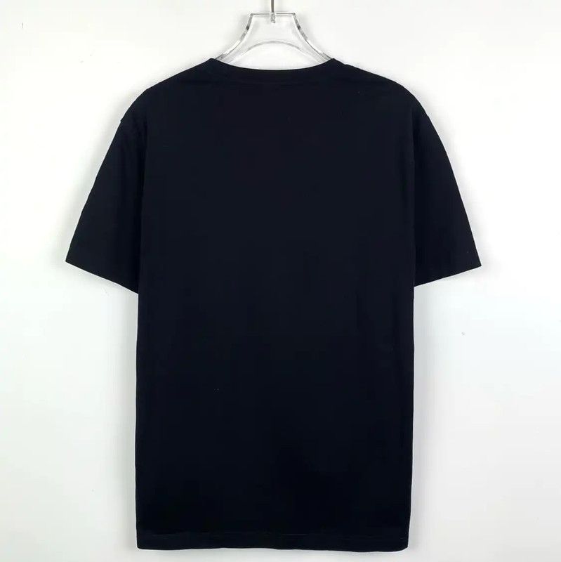 Prada Prada Black Cotton Men's T-Shirt Size S Size US S / EU 44-46 / 1 - 2 Thumbnail