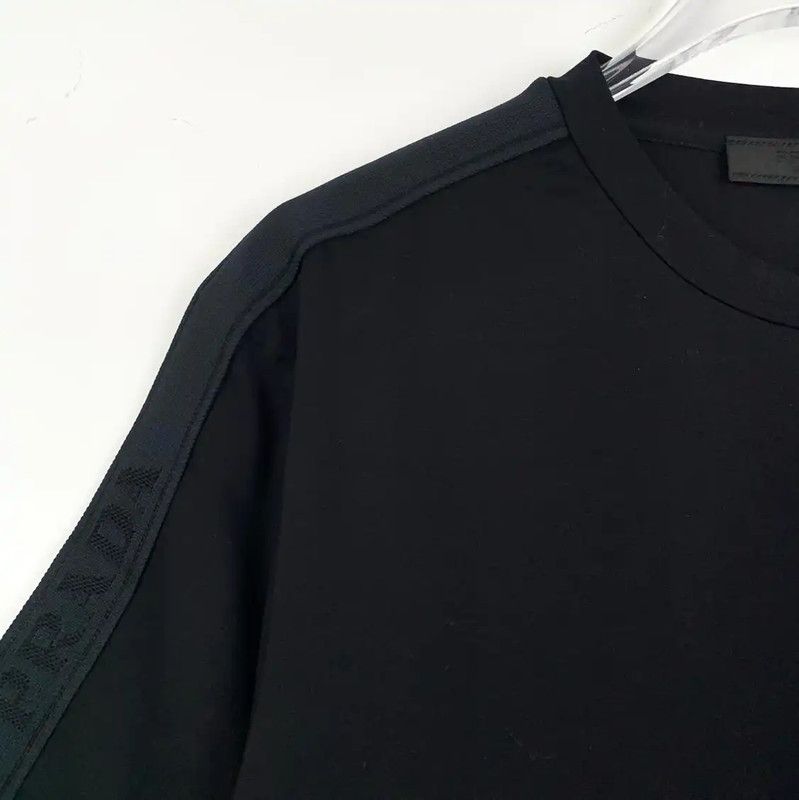 Prada Prada Black Cotton Men's T-Shirt Size S Size US S / EU 44-46 / 1 - 5 Thumbnail