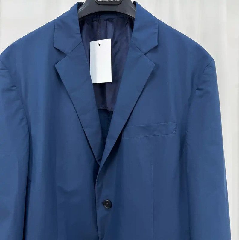 Prada Prada Men's Long Sleeve Blue Nylon Jacket Size US XL / EU 56 / 4 - 3 Thumbnail