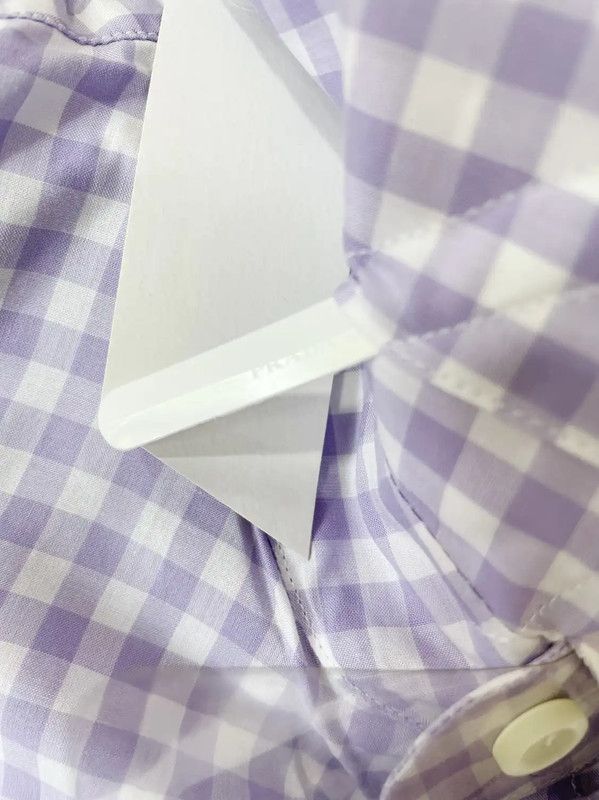 Prada Prada Purple Cotton Long Sleeve Shirt Large Size US L / EU 52-54 / 3 - 3 Thumbnail