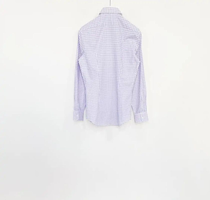 Prada Prada Purple Cotton Long Sleeve Shirt Large Size US L / EU 52-54 / 3 - 5 Thumbnail