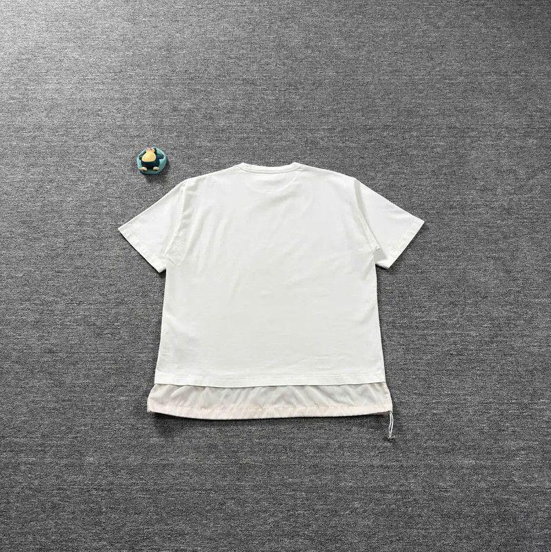 Prada Prada White Cotton Men's T-Shirt in XL Size Size US XL / EU 56 / 4 - 2 Thumbnail