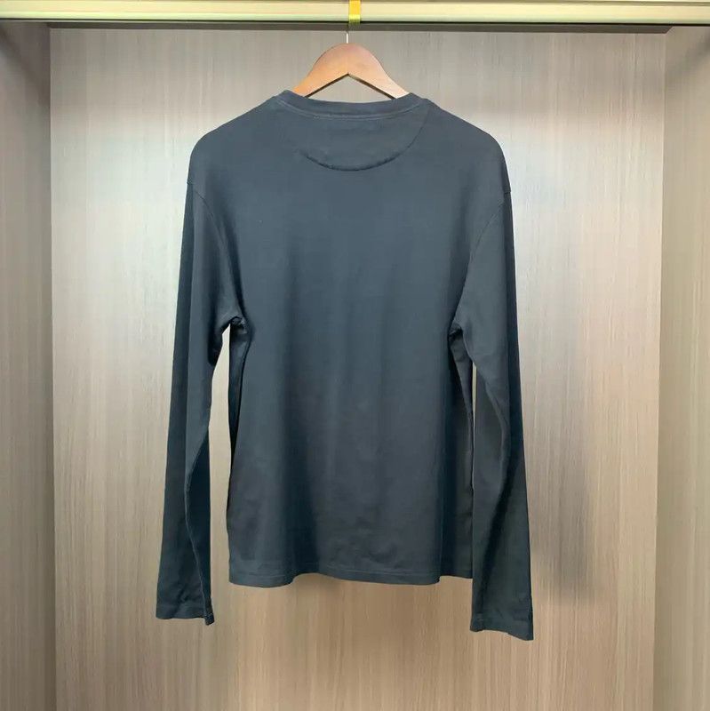 Prada Prada Black Cotton Long Sleeve Tee M Size Size US M / EU 48-50 / 2 - 2 Thumbnail