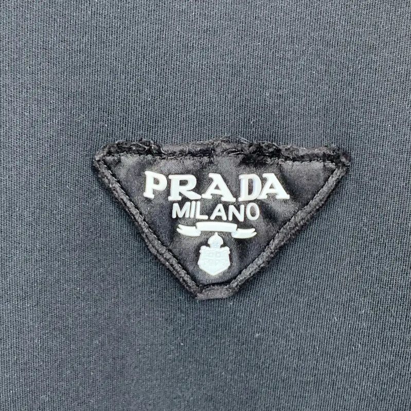 Prada Prada Black Cotton Long Sleeve Tee M Size Size US M / EU 48-50 / 2 - 4 Thumbnail