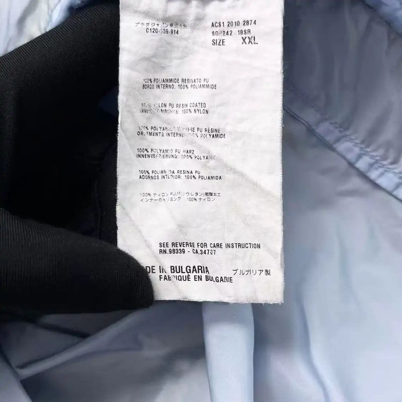 Prada Prada Spring Autumn Light Blue Nylon Jacket Size US XXL / EU 58 / 5 - 6 Thumbnail