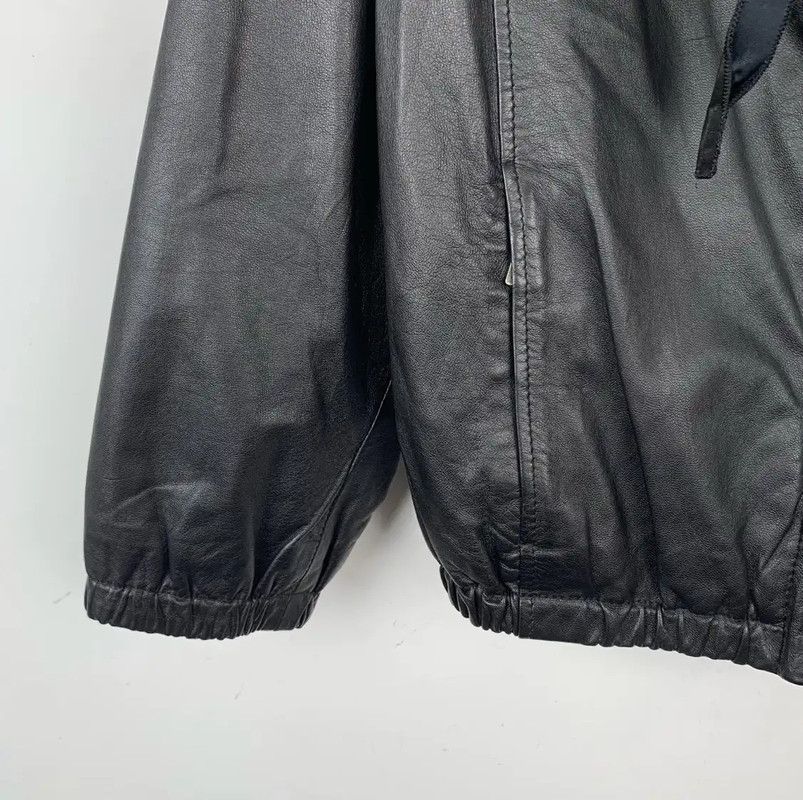 Prada Prada Black Leather Jacket for Men Size US M / EU 48-50 / 2 - 4 Thumbnail