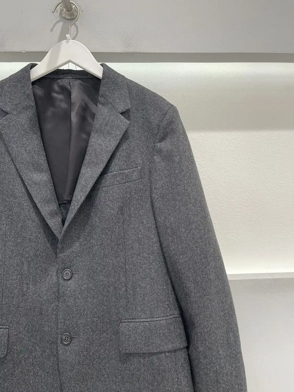 Prada Prada Men's Long Sleeve Gray Outerwear Size US M / EU 48-50 / 2 - 4 Thumbnail
