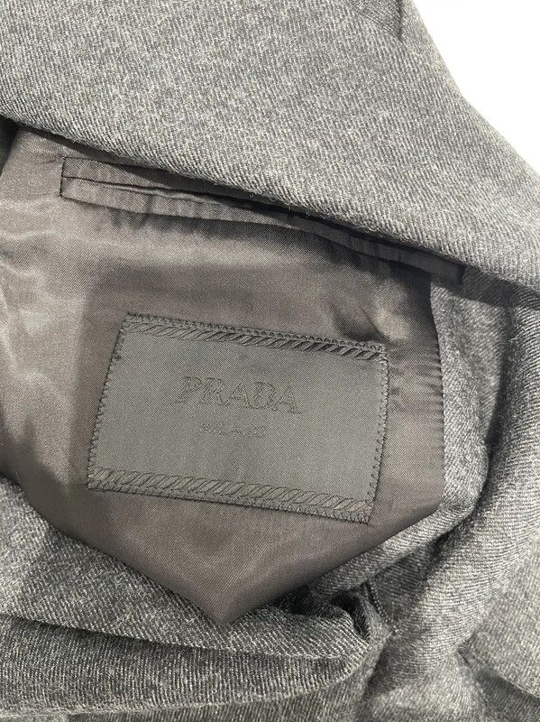 Prada Prada Men's Long Sleeve Gray Outerwear Size US M / EU 48-50 / 2 - 7 Thumbnail