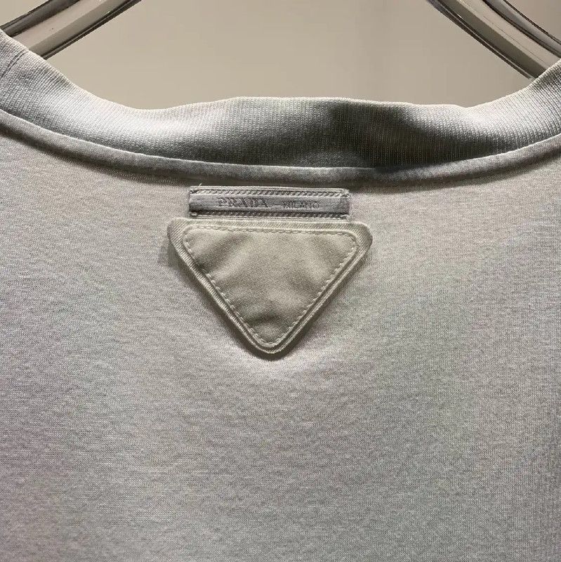 Prada Prada Multicolored Cotton Men's T-Shirt XL Size US XL / EU 56 / 4 - 4 Thumbnail