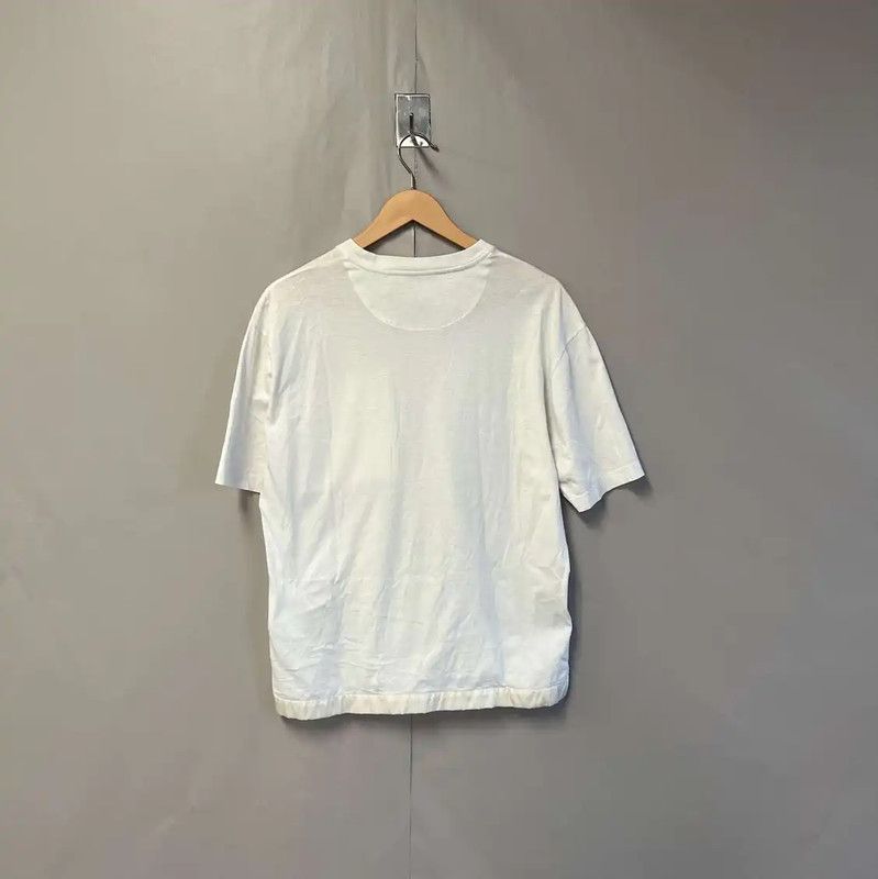 Prada Prada White Cotton Men's T-Shirt Size US S / EU 44-46 / 1 - 2 Thumbnail