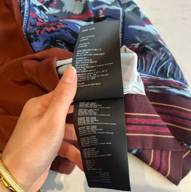 Prada Prada Multi-Color Men's T-Shirt Size US M / EU 48-50 / 2 - 6 Thumbnail