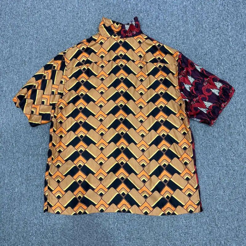 Prada Prada Colorful Men's Shirt in Polyester Blend Size US M / EU 48-50 / 2 - 5 Thumbnail