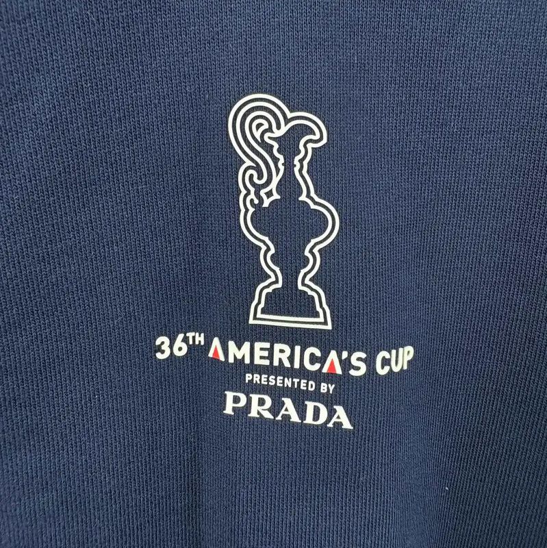 Prada Prada Blue Zip-Up Jacket for Men Size US XL / EU 56 / 4 - 3 Thumbnail