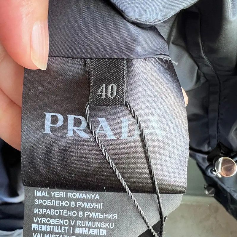 Prada Prada Blue Men's Puffer Jacket Size US XL / EU 56 / 4 - 4 Thumbnail