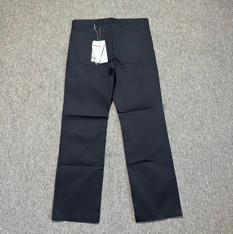 Prada Prada Men's Casual Pants in Deep Navy Size US 34 / EU 50 - 2 Thumbnail