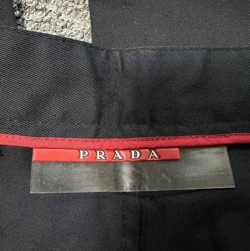 Prada Prada Men's Casual Pants in Deep Navy Size US 34 / EU 50 - 4 Thumbnail