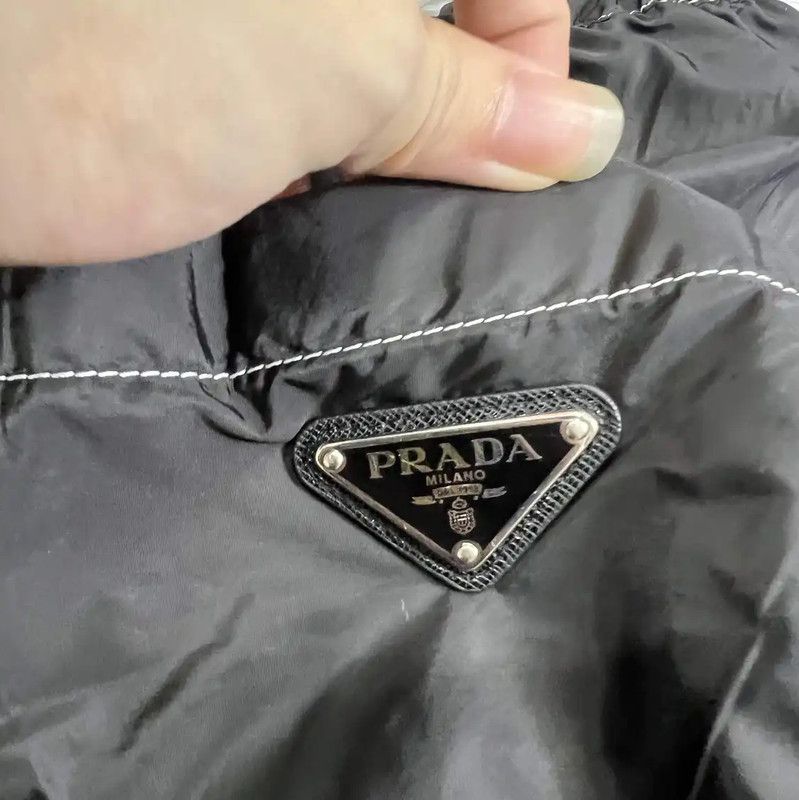 Prada Prada Black Cotton Men's Shorts Size US 26 / EU 42 - 3 Thumbnail