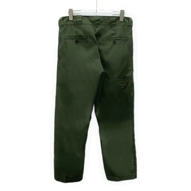 Prada Prada Green Men's Casual Pants Size US 26 / EU 42 - 2 Thumbnail