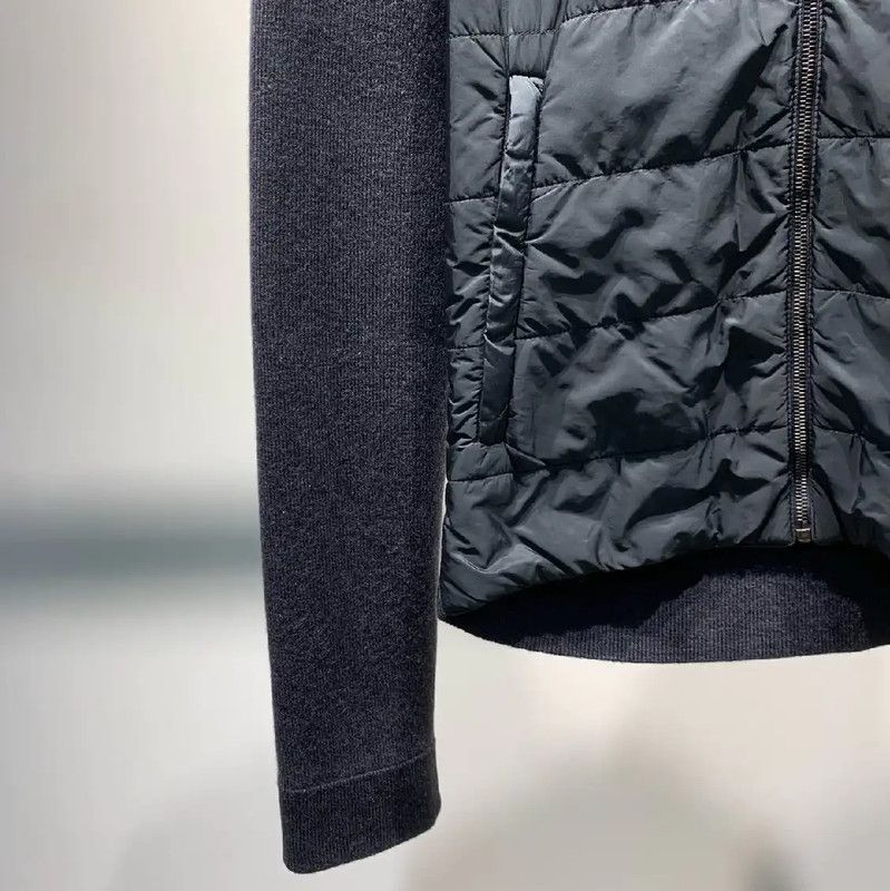 Prada Prada Navy Cotton Men's Down Jacket Size US M / EU 48-50 / 2 - 5 Thumbnail