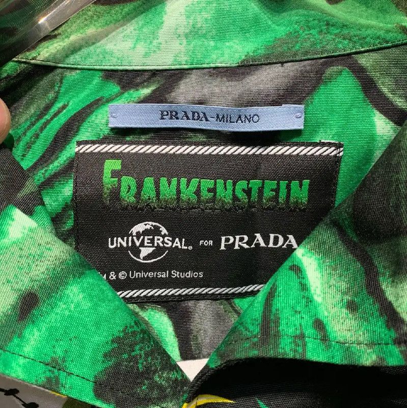 Prada Prada Green Short Sleeve Shirt for Men Size US S / EU 44-46 / 1 - 2 Thumbnail