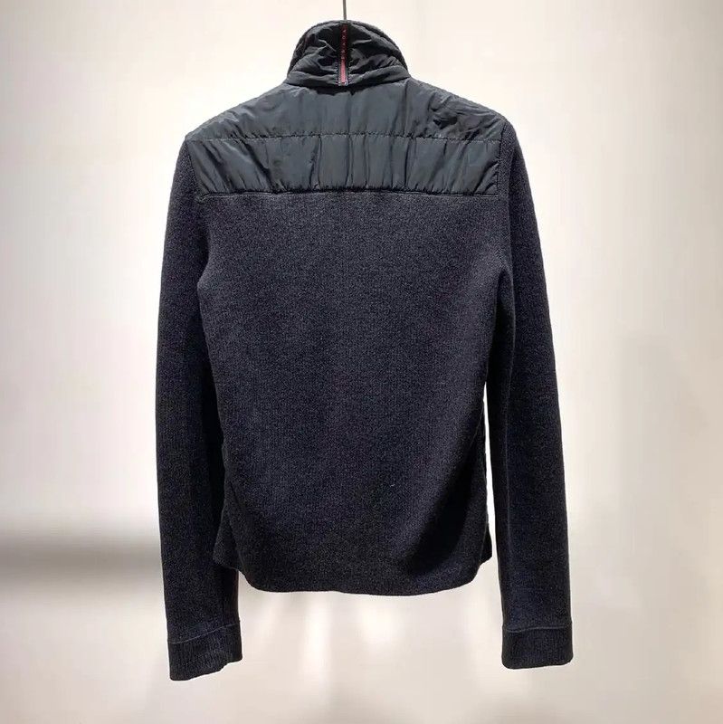 Prada Prada Men's Black Nylon Down Jacket Size US M / EU 48-50 / 2 - 2 Thumbnail