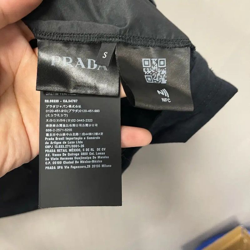 Prada Prada Black Men's T-Shirt Size S Size US S / EU 44-46 / 1 - 5 Thumbnail