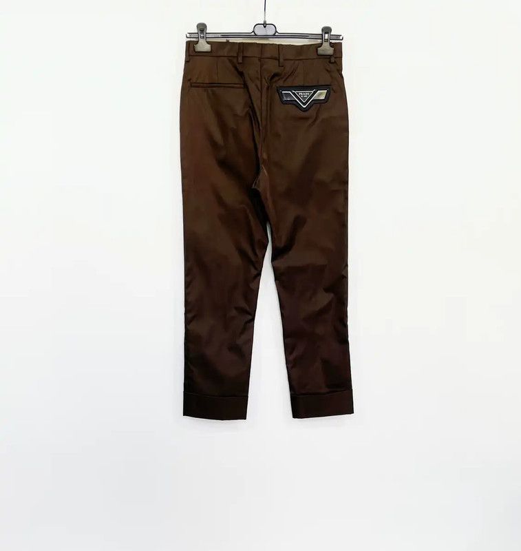 Prada Prada Brown Casual Men's Pants Size US 26 / EU 42 - 2 Thumbnail