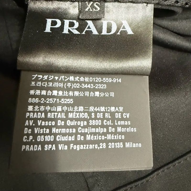 Prada Prada Black Polyester Men's Jacket with Hood Size US XS / EU 42 / 0 - 4 Thumbnail