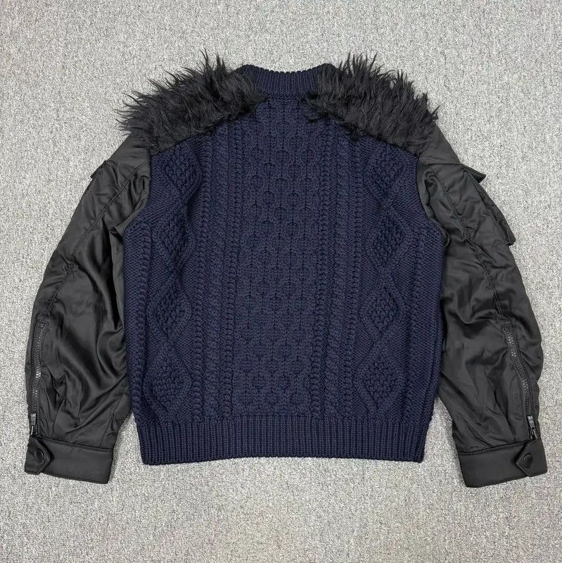 Prada Prada Men's Blue Cotton Knit Sweater Size US L / EU 52-54 / 3 - 2 Thumbnail