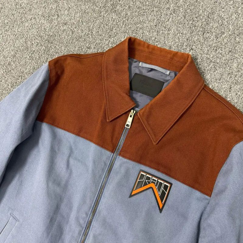 Prada Prada Color Block Denim Jacket for Men Size US L / EU 52-54 / 3 - 3 Thumbnail