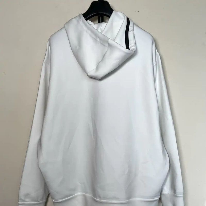 Prada Prada Men's White Cotton Jacket with Red Stripes Size US XXL / EU 58 / 5 - 2 Thumbnail