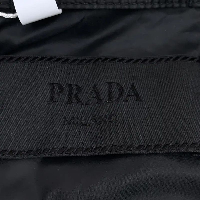 Prada Prada Black Men's Outerwear Size L Size US L / EU 52-54 / 3 - 5 Thumbnail