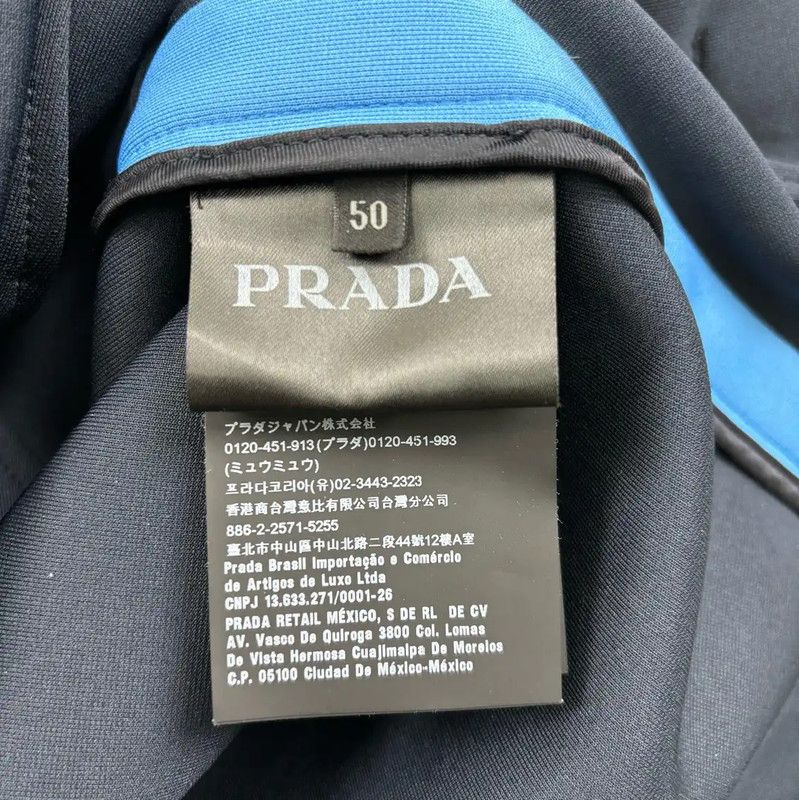 Prada Prada M Size Blue Cotton Men’s Jacket Size US M / EU 48-50 / 2 - 5 Thumbnail