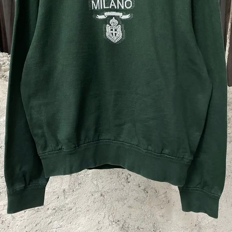 Prada Prada Milano Long Sleeve Green Sweatshirt Size US L / EU 52-54 / 3 - 4 Thumbnail