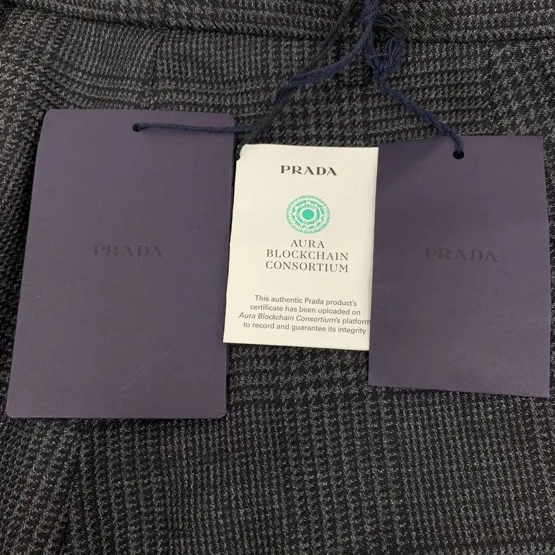 Prada Prada Men's Casual Wool Pants in Dark Gray Size US 32 / EU 48 - 7 Thumbnail