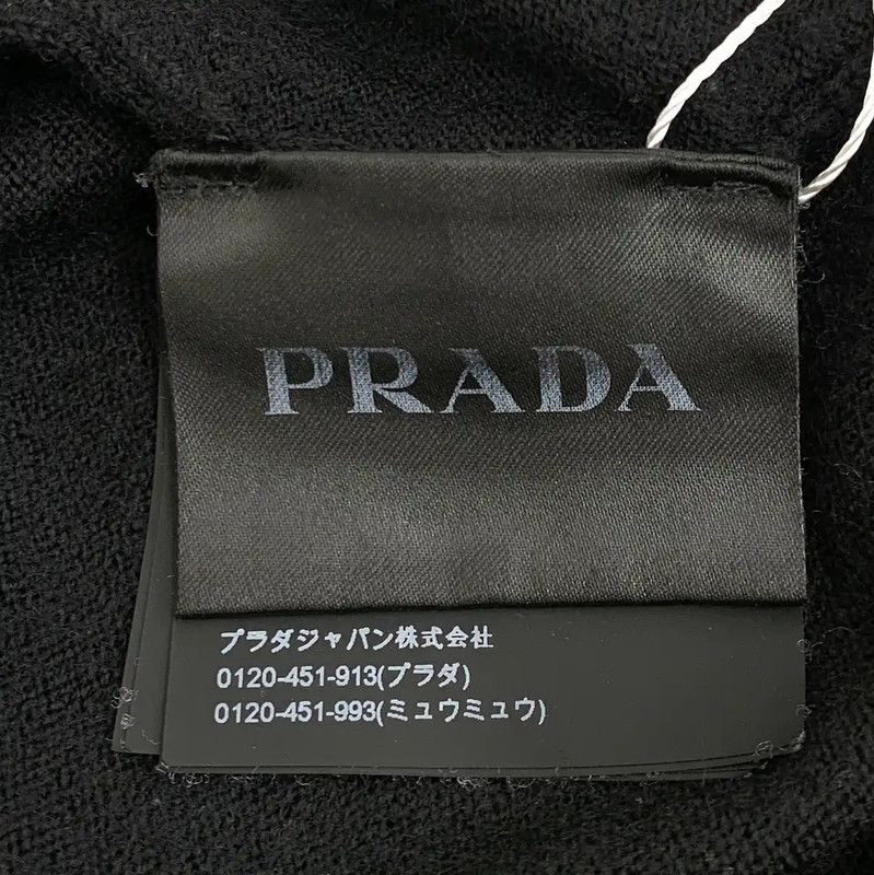 Prada Prada Men's Black Wool Zipper Jacket Size US M / EU 48-50 / 2 - 7 Thumbnail
