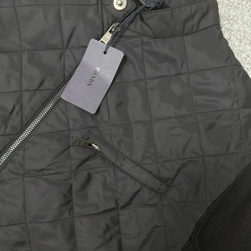 Prada Prada Black Nylon Men's Jacket Size US S / EU 44-46 / 1 - 3 Thumbnail