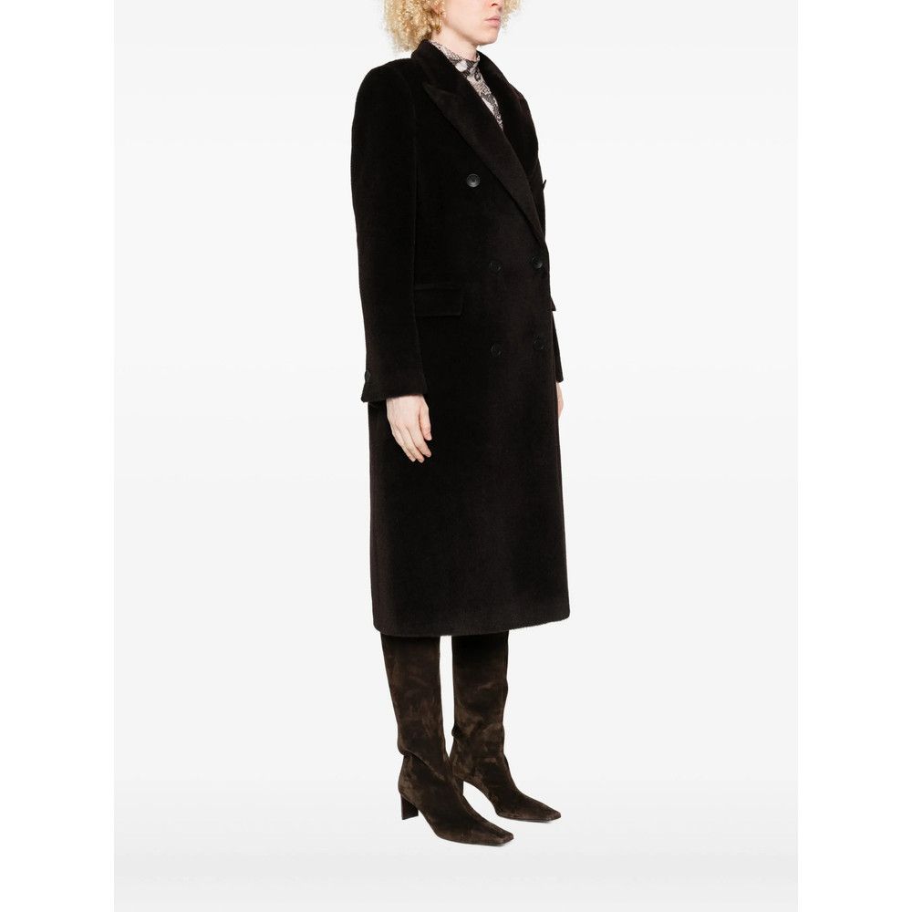 Tagliatore Tagliatore BROWN Coats - Double Breasted & Peacoats Size L / US 10 / IT 46 - 5 Thumbnail