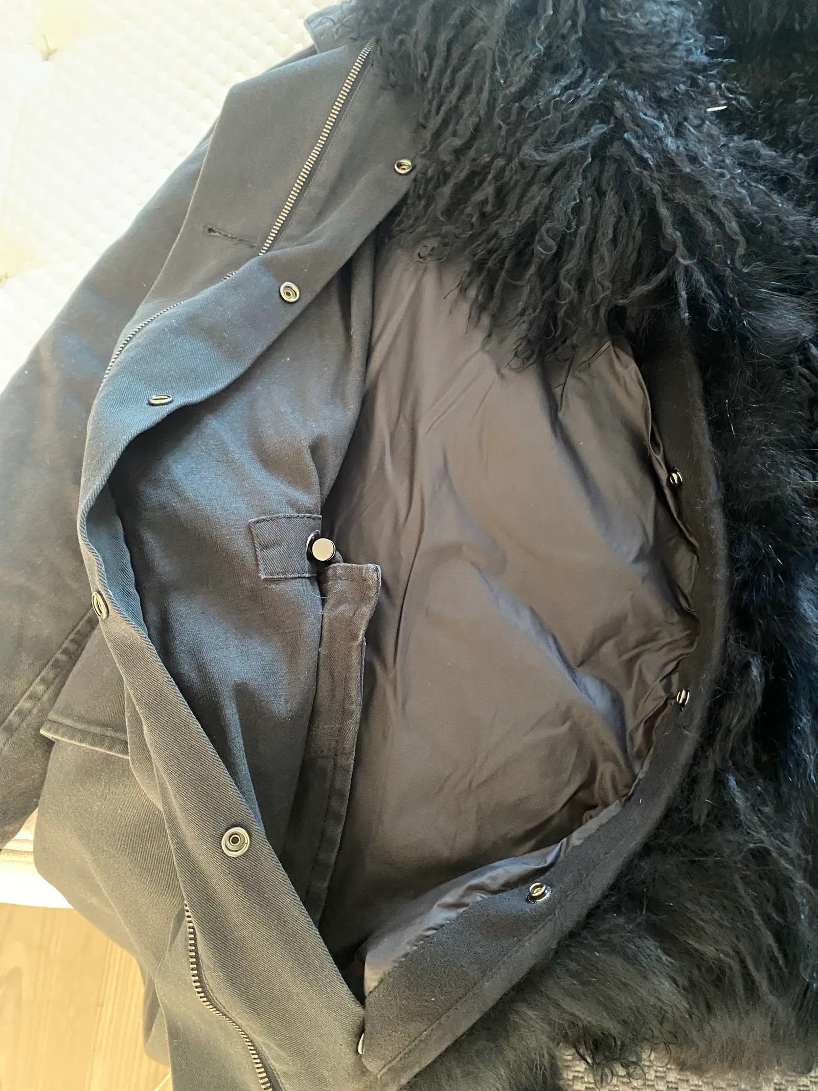 Yves Salomon Yves Salomon Army jacket Fur Faux Fur Size XS / US 0-2 / IT 36-38 - 5 Thumbnail