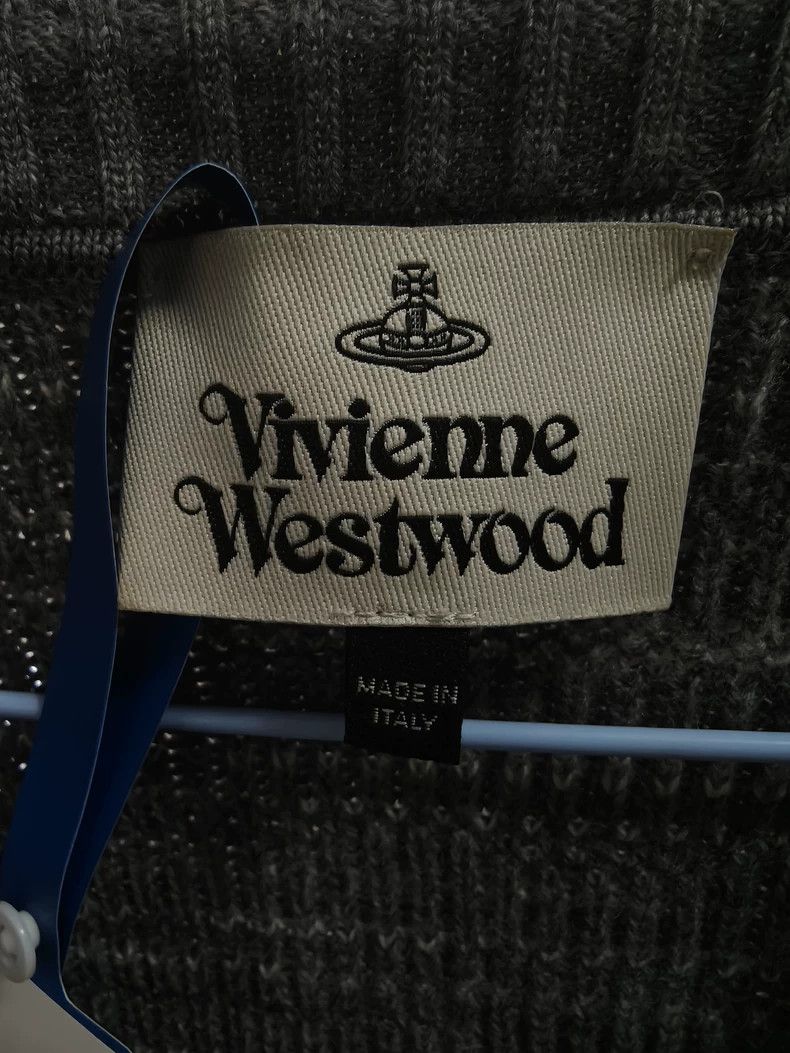 Vivienne Westwood Vivienne Westwood Grey Patchwork Cardigan XS - dmc Size US XS / EU 42 / 0 - 2 Thumbnail