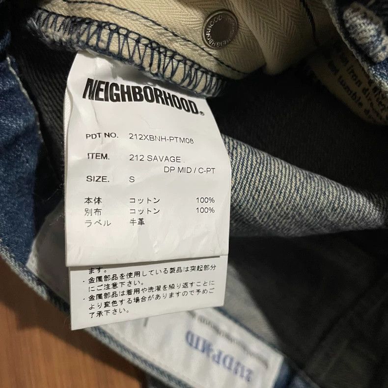 Neighborhood NEIGHBORHOOD 21AW Washed Distressed Jeans - dmc Size US 26 / EU 42 - 8 Thumbnail