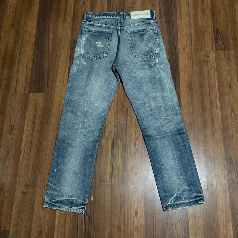 Neighborhood NEIGHBORHOOD 21AW Washed Distressed Jeans - dmc Size US 26 / EU 42 - 2 Thumbnail