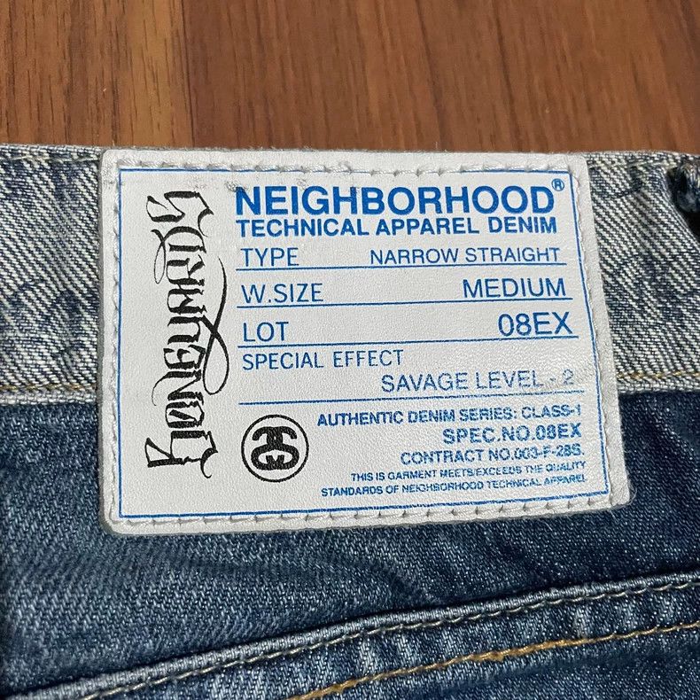 Neighborhood NEIGHBORHOOD x STUSSY 08EX Jeans - dmc Size US 31 - 6 Thumbnail