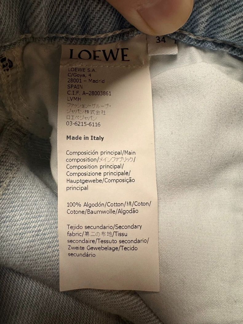 Loewe LOEWE Fisherman Denim Jeans - dmc Size US 34 / EU 50 - 5 Thumbnail