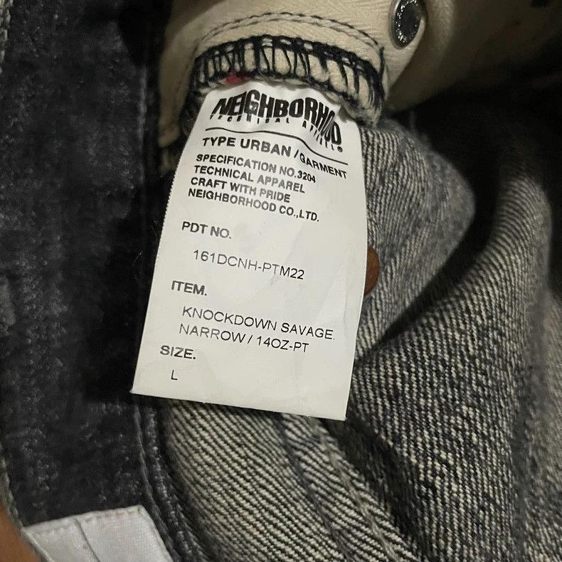 Neighborhood NEIGHBORHOOD 16SS Distressed Denim Jeans - dmc Size US 30 / EU 46 - 6 Thumbnail
