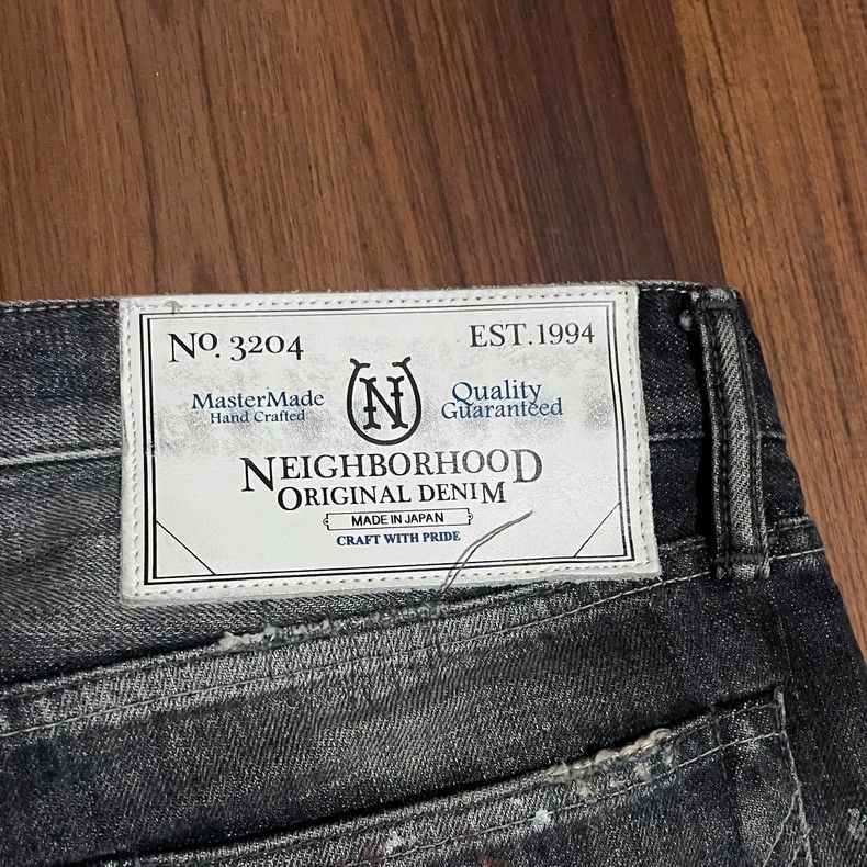 Neighborhood NEIGHBORHOOD 16SS Distressed Denim Jeans - dmc Size US 30 / EU 46 - 7 Thumbnail